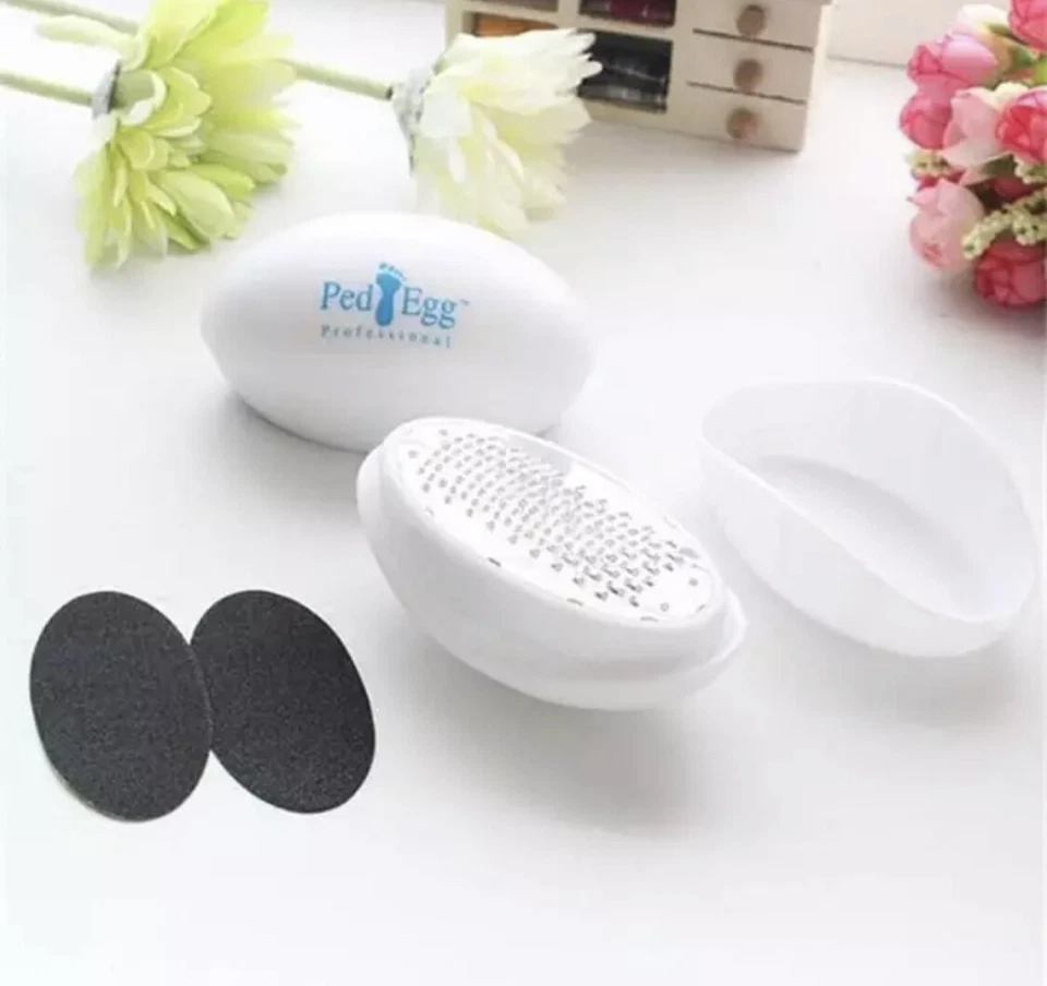 MARKENLOS Hornhautentferner Hochwirksame Hornhautfeile Fußpflege Fußraspel