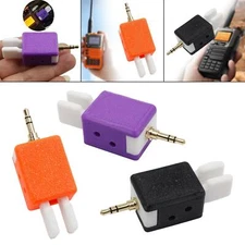 Double Paddle CW Key Adjustable Finger Strength Morse Code Portable Multipurpose