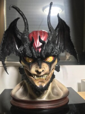 MOBY DICK Devil Man Head Life Size 1/1 Scale Figure F/S from Japan