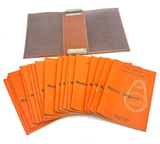 Advance Schools INC Engine & Automotive Course Books Manual Guide Vintage 1972