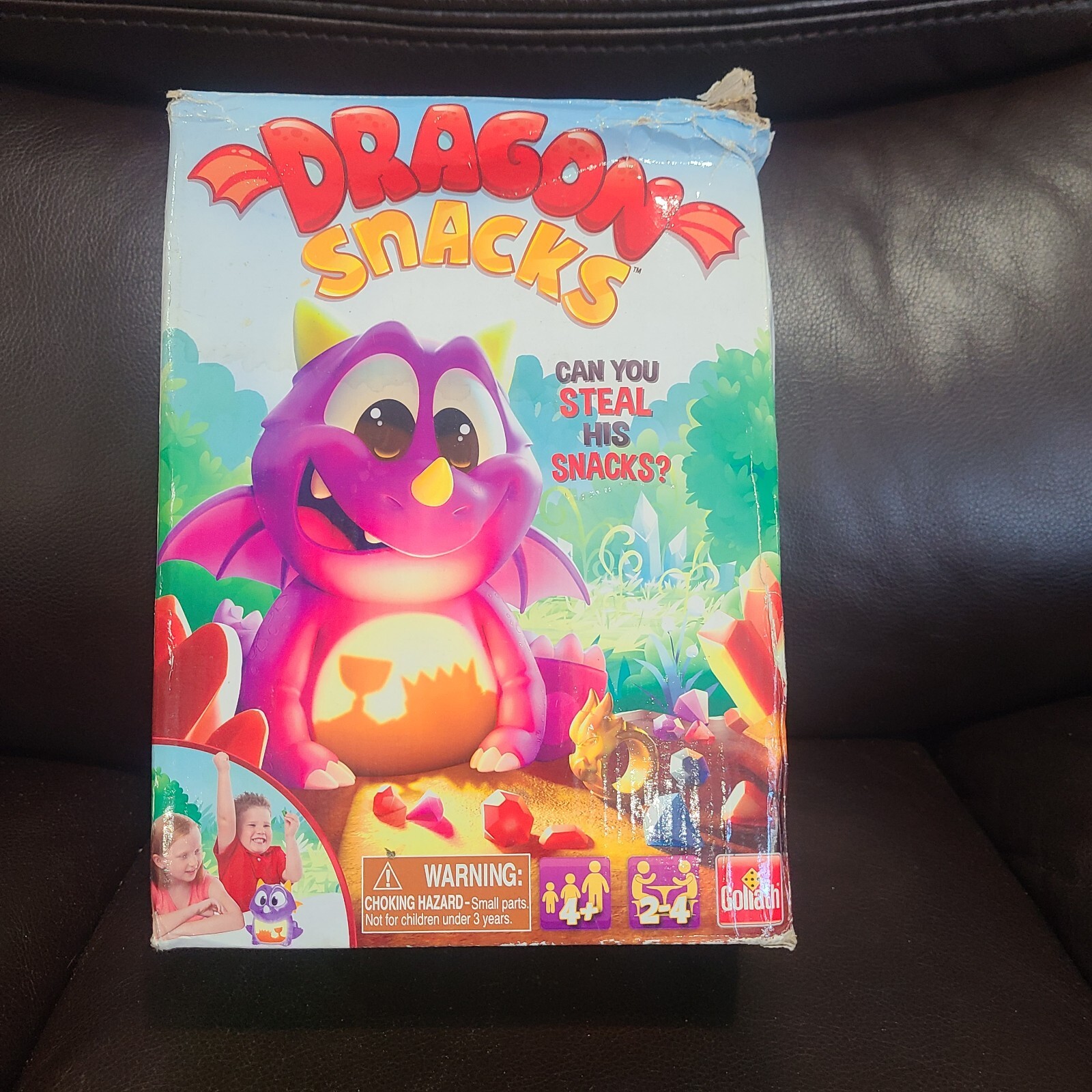 Dragon Snacks Game Find The Treasure And Win Goliath New Imperfect Box