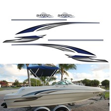 SeaRay 190 SUNDECK Decal/Graphics  Grey and Blue set 2000's