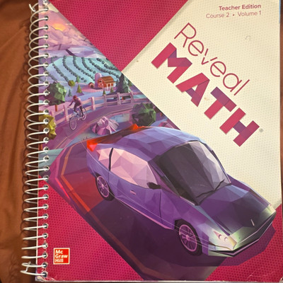 McGraw Hill Reveal Math Teacher Edition Course 2 Vol 1 Spiral Bound