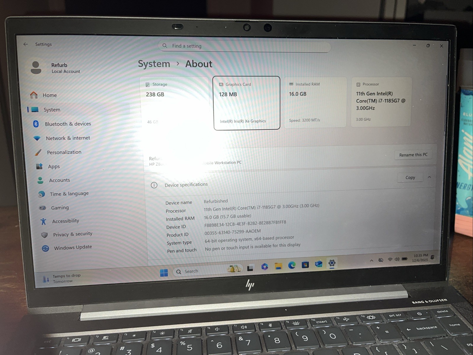 HP ZBook Firefly G8 - Powerful 14" Laptop