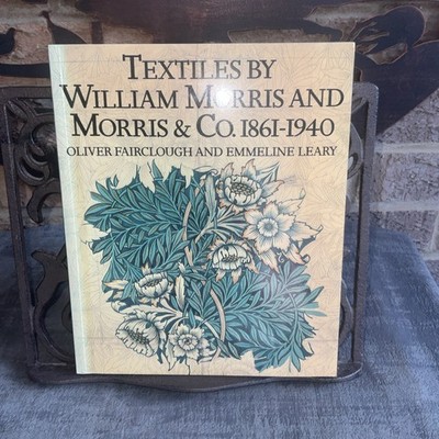 Textiles By William Morris, Morris Co 1861-1940 O Fairclough 1982 Thames PB