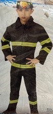 Fireman Firefighter Costume Boys
