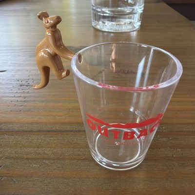 Limited Edition Outback Steakhouse Kangaroo Sidecar Shot Glass