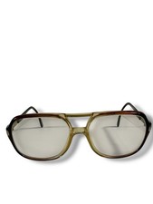 Vintage 1980s Kuxx 2 Aviator Eyeglass Made in Italy 140 56 20 FRAMES ONLY