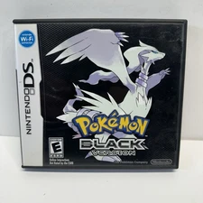 Pokemon Black 1 Case W/ Manual Only NO GAME Nintendo DS Empty Replacement