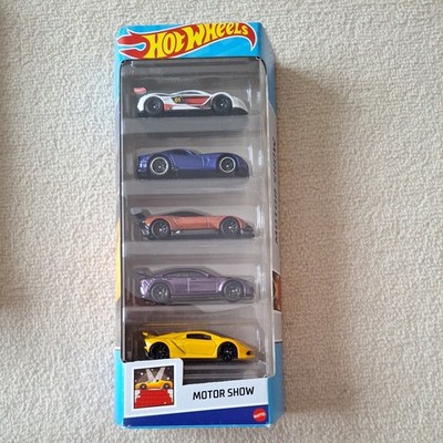 Hot Wheels 5er Pack Motor Show Lamborghini Sesto Elemento selten Neu Autos Car