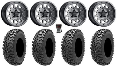 Method 414 15'' Wheels Gr +38mm 32'' Rampage Fury Tires UForce U10 Pro /U10 XL Pro
