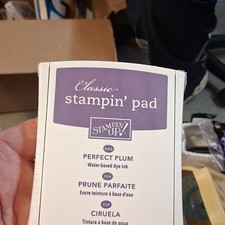 Stampin' Up Classic Stampin' Pad Perfect Plum Water-Based Dye Ink MPN 868477