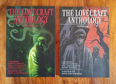 The Lovecraft Anthology Volume 1 & 2 ed. Dan Lockwood. Graphic short stories