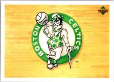 1991-92 Upper Deck International Italian Team Logo: Boston Celtics