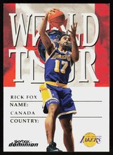 1999-00 SkyBox Dominion Rick Fox #179 BASKETBALL CARD Los Angeles Lakers