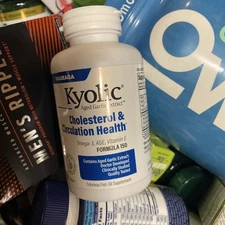 Kyolic Cholesterol & Circulation Health Formula 150 New 90 Softgels Exp 3/27