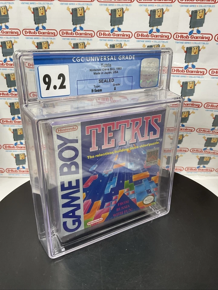 Tetris Nintendo Gameboy Original 1st Print Super New Sealed VGA WATA CGC NES - Image 2 of 4