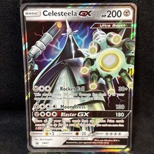 POKEMON BLACK STAR PROMO CELESTEELA GX SM67 HOLO FOIL  on eBay
