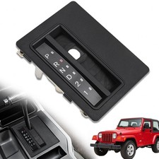 Automatic Shift Bezel Gear Transmission Cover Panel For Jeep Wrangler Tj 97-06