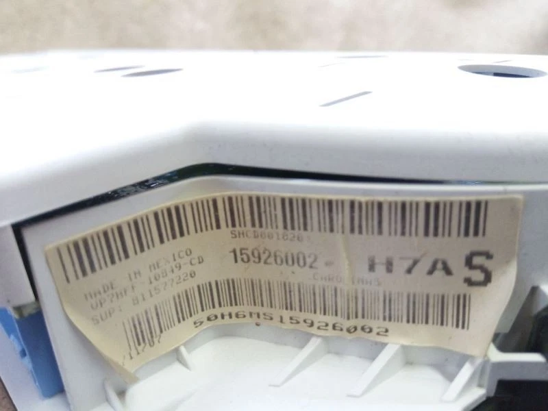 Painel de instrumentos velocímetro 15926002 compatível com 05-07 Chevrolet Uplander N23-196000 - Imagem 4 de 4