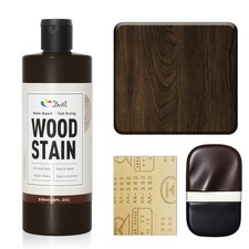 DWIL Wood Stain - Black Walnut, 8.5oz, Fast Drying, Low Odor, Non-Toxic