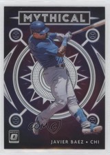 2020 Panini Donruss Optic Mythical Javier Baez #M-9 00gy