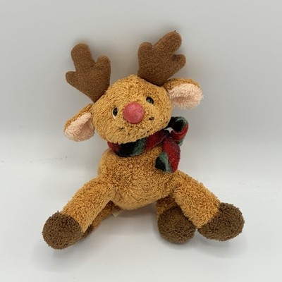 Russ Berrie Luv Pets Rooftop Reindeer Mini 5'' Soft Plush