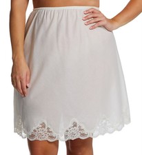 Shadowline 4537X Plus Cotton Batiste 23 Inch Half Slip