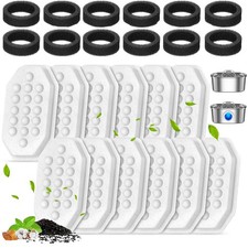 Cat Water Fountain Filters Pre-Filter Sponges for 3.2L/108oz Automatic Pet Fo...
