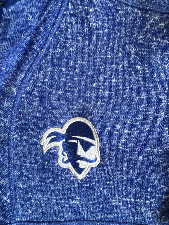 Sudadera Seton Hall Para Hombre Grande 1/4 Cremallera Suéter Pullover Manga Larga Piratas Foto 3 de 4