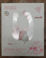 New Razer Kraken Kitty V2 Wired USB A Gaming Headset with Kitty Ears
