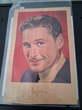 Errol Flynn signed Autograph Color Printed Photo W Certificate 6.5x10 Errol Flynn signed Autograph Color Printed Photo W Certificate 6.5x10