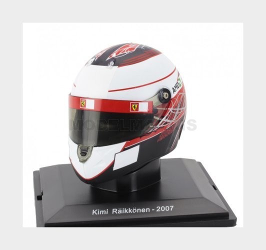 Edicola HELFE02 Helm - F1 Helm Kimi RäIkköNen F2007 Team Ferrari Welt-image