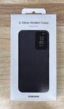 Samsung S-View Wallet Case for Galaxy S24 Plus, Black EF-ZS926CBEVZW
