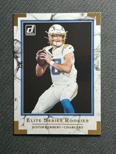 2020 Panini Donruss Justin Herbert Elite Series Rookies #3 Chargers RC
