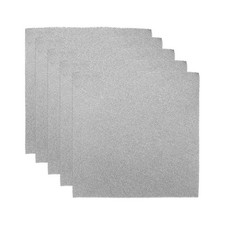 5pcs 8" x 8" x 0.12" Filter Foam Sponges Fan Replacement Filters, Black