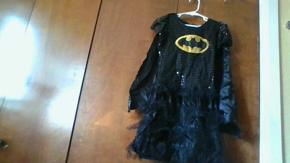 Vestido Tutú Batgirl Disfraz de Rubí Talla M (6-8 Años) Corto Slv Capa Desmontable Foto 3 de 4