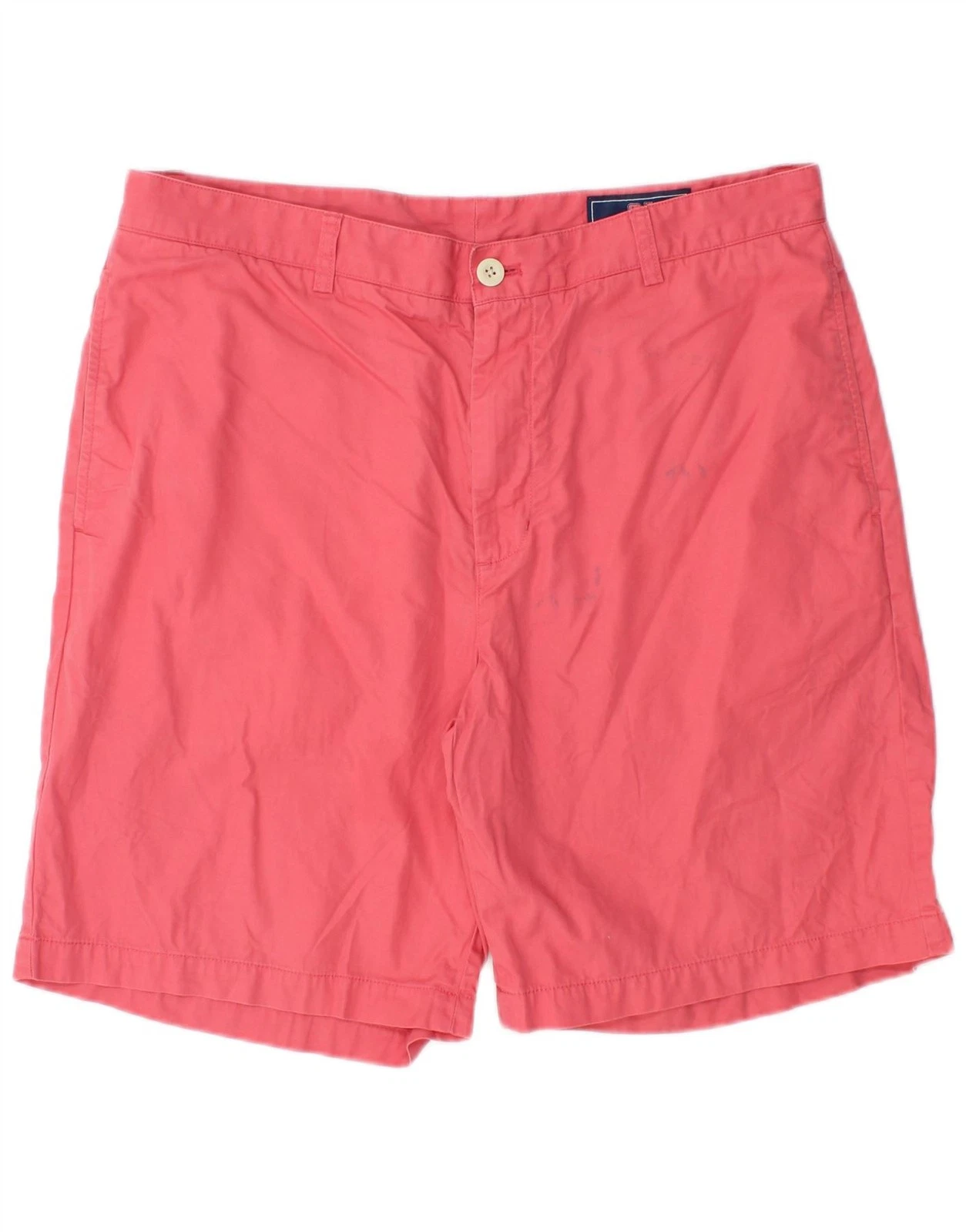 Vineyard Vines Mens Chino Shorts W36 Large Pink Cotton BH03