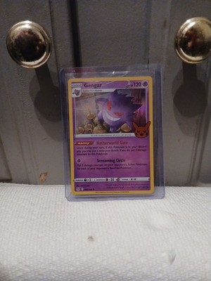 Pokemon TCG Gengar 066/196 2023 Trick Trade BOOster Holo Card