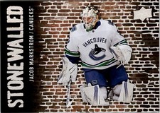 2018-19 Upper Deck Stonewalled #SW7 Jacob Markstrom - HKY
