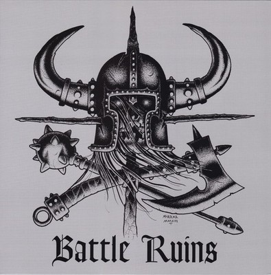 Battle Ruins - Same LP CROWN COURT ROSE TATTOO RIXE THE CHISEL