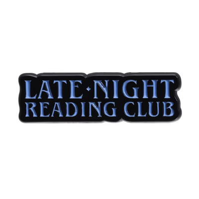Late Night Reading Club Pin Anstecker 3 cm x 0,9 cm