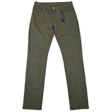 Peter Millar Wayfare Five-Pocket Pant Men's Sz 34, 35 X 34 Spruce Green Golf