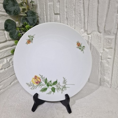Vintage Kahla DDR Porzellan Teller 24cm Floral DDR Selten Retro Geschirr