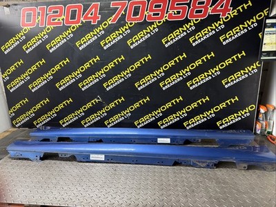 2016 BMW 1 SERIES F21 M SPORT 3 DOOR PAIR OF SIDE SKIRTS B45 MARKS & SCUFFS
