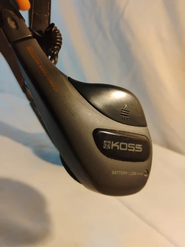 Vintage 1990s Koss Tracker HR110 AM/FM Radio Headphones WORK! Rare Find - Picture 3 of 6