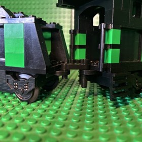 Lego My Own Train Small Green Engine With Tender Locomotive Read Description