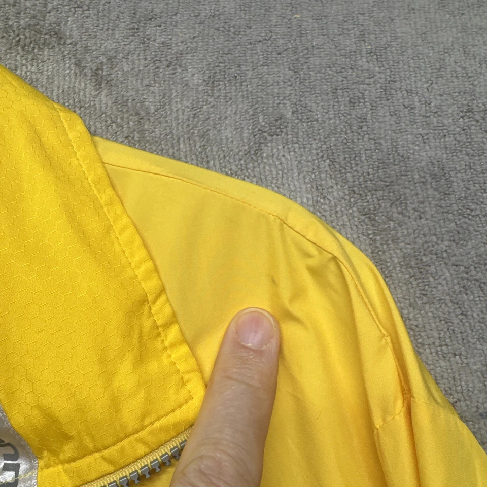 Chaqueta cortavientos amarilla Cannondale Chrono para hombre reflectante mediana Foto 3 de 4