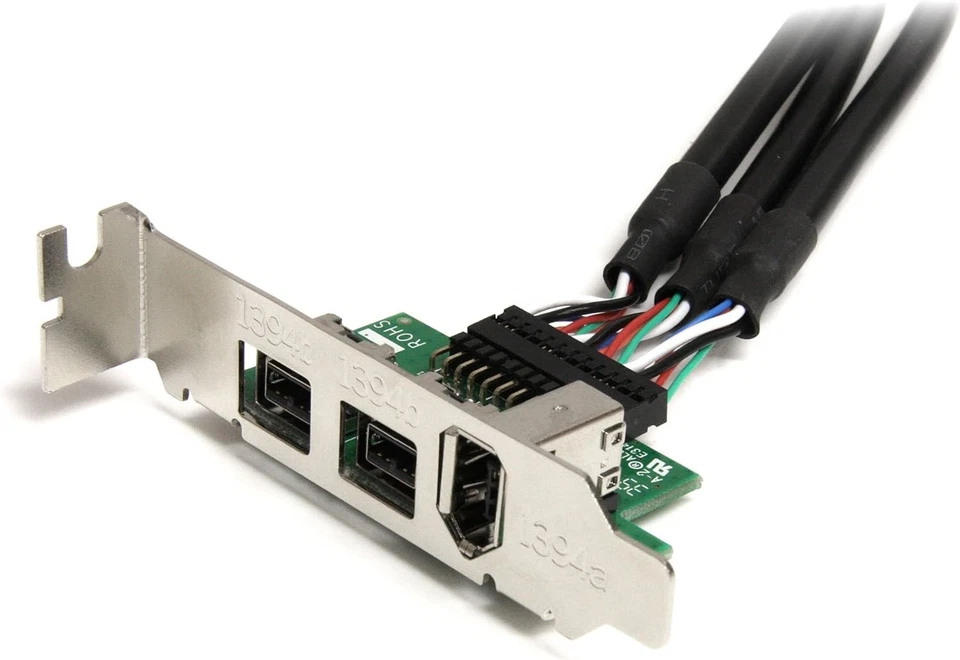 StarTech.com 3 Port 2b 1a 1394 Mini PCI Express FireWire Card Adapter - FireWire - Image 4 of 4