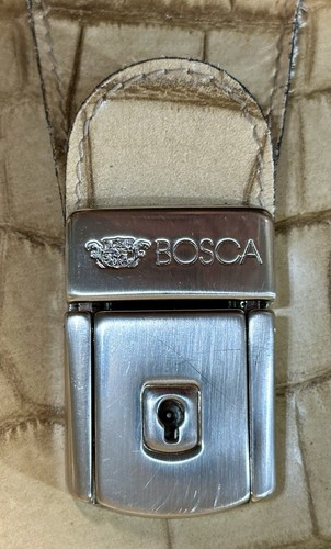 BOSCA Bag, Correspondent, Honey Beige Embossed Crocodile, Refreshed Purse - Bild 10 von 14